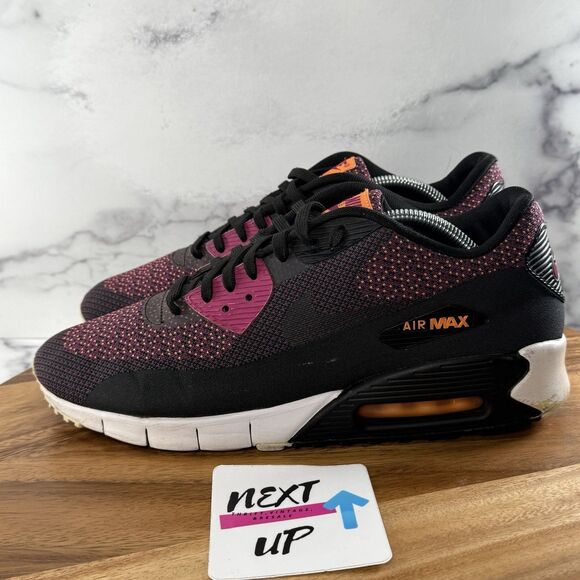 Men’s 10.5-RARE🔥 Nike Air Max 90 Jacquard Black White Multi Color 631750-500 - Picture 1 of 9